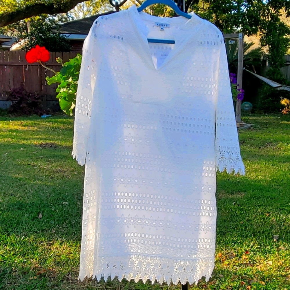 Adore lace dress/ tunic/ cover up.